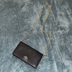 Coach cross body wallet